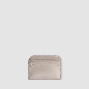 By Far Horizon Metallic Card Holder
