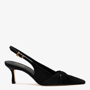 Larroudé Kirstin Pump Black Suede