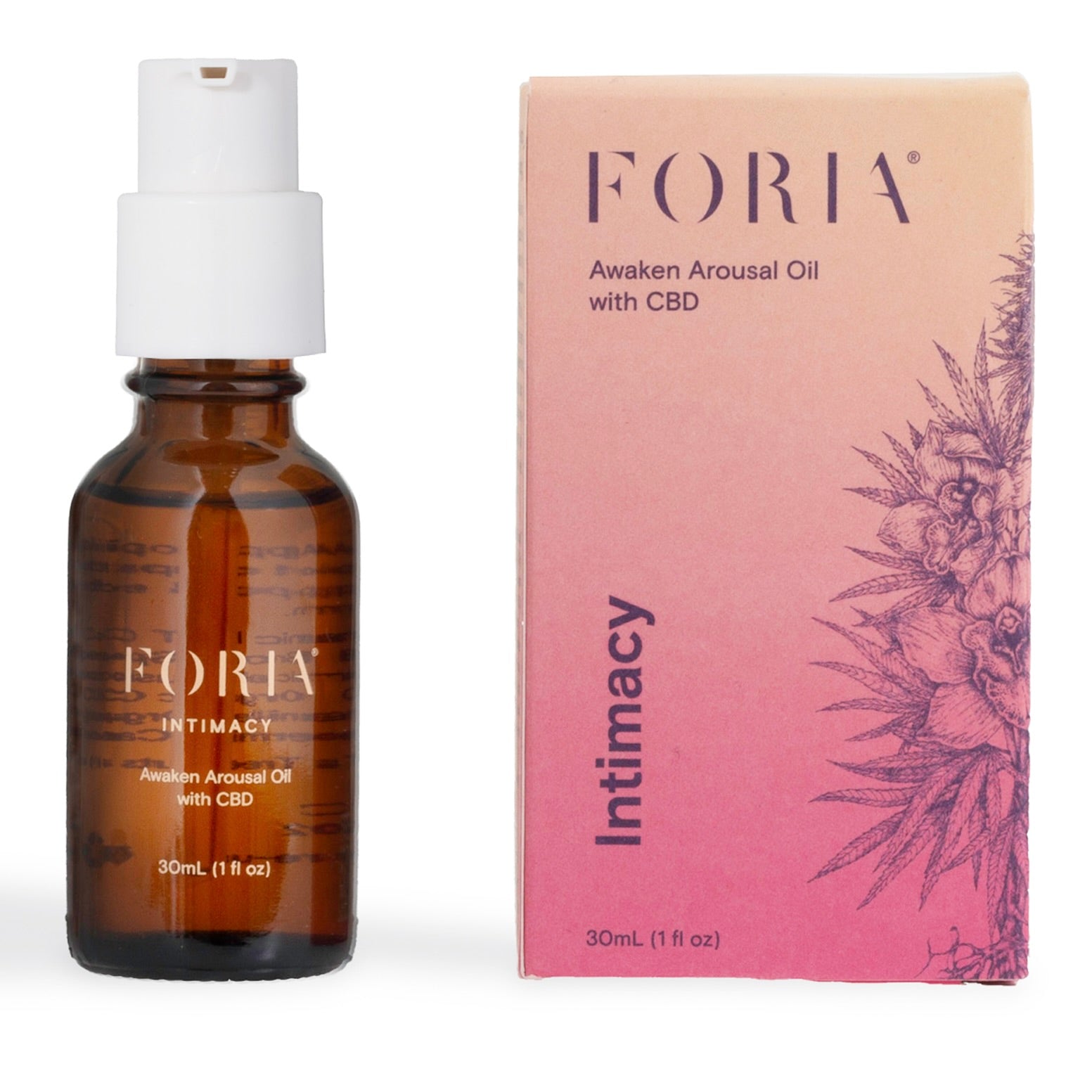 Foria Awaken Arousal Oil with CBD - Marketing