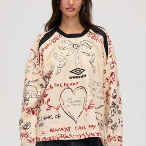 Stine Goya Crewneck Pullover - I Cried For You On The Dancefloor