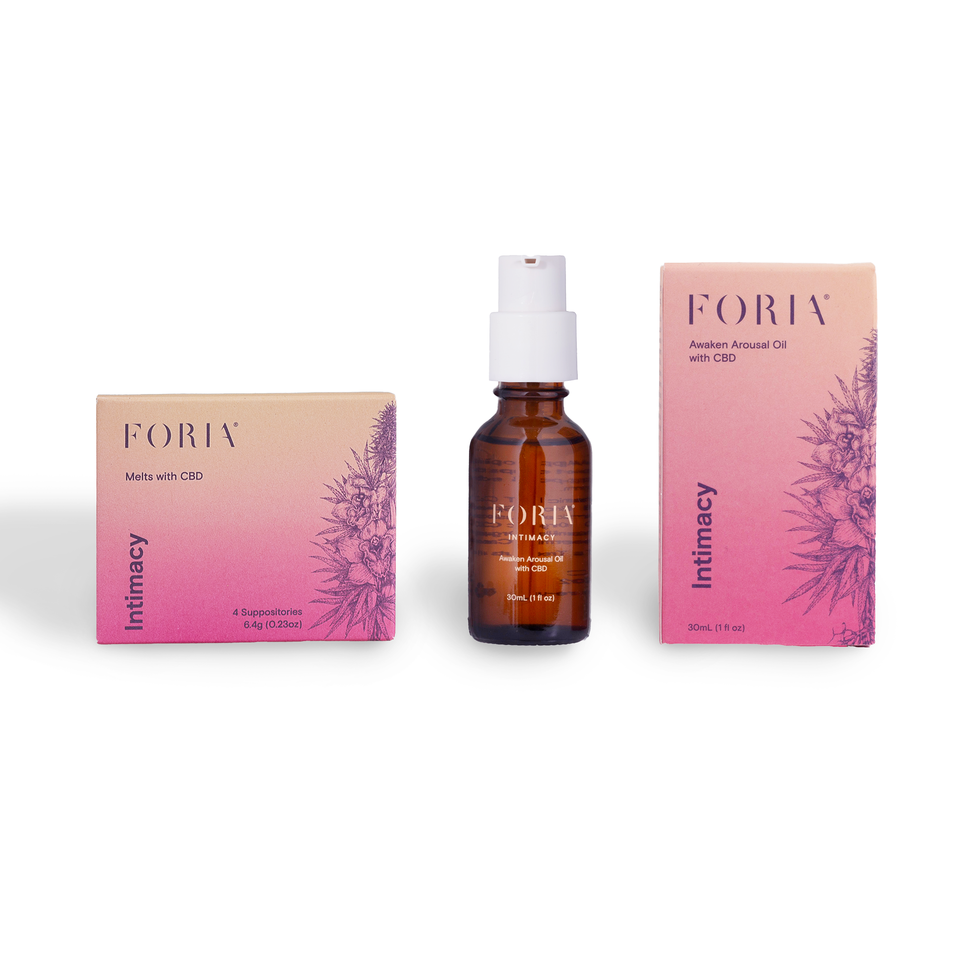 Foria Awaken & Intimacy Melts Set
