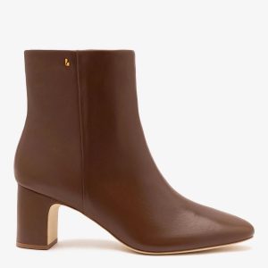 Larroudé Gloria Boot Burnt Umber Leather