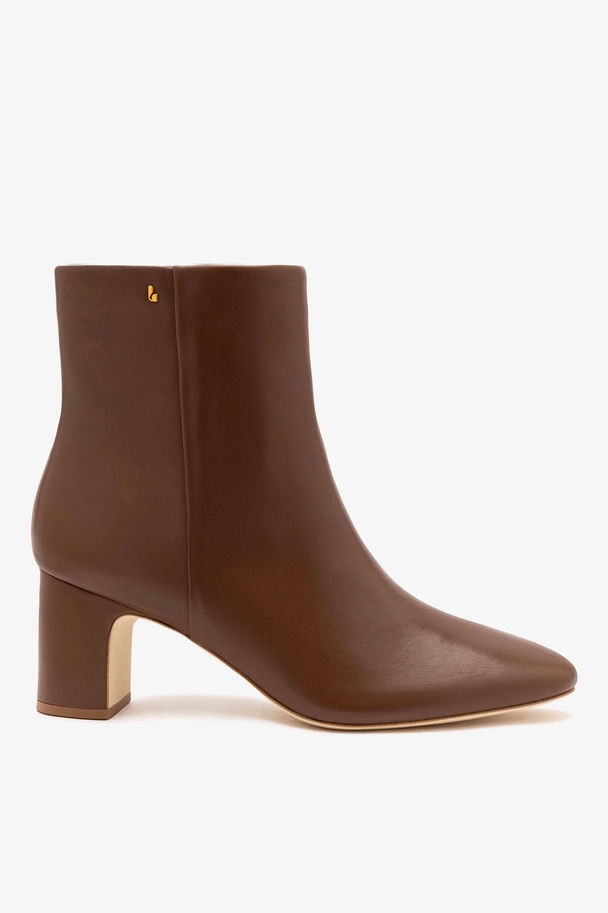 Larroudé Gloria Boot Burnt Umber Leather