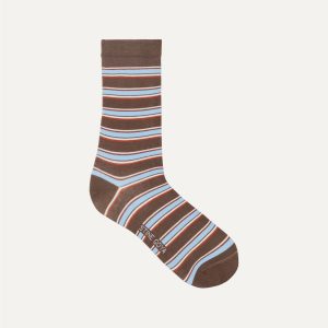 Stine Goya Short Socks - Blue And Bold