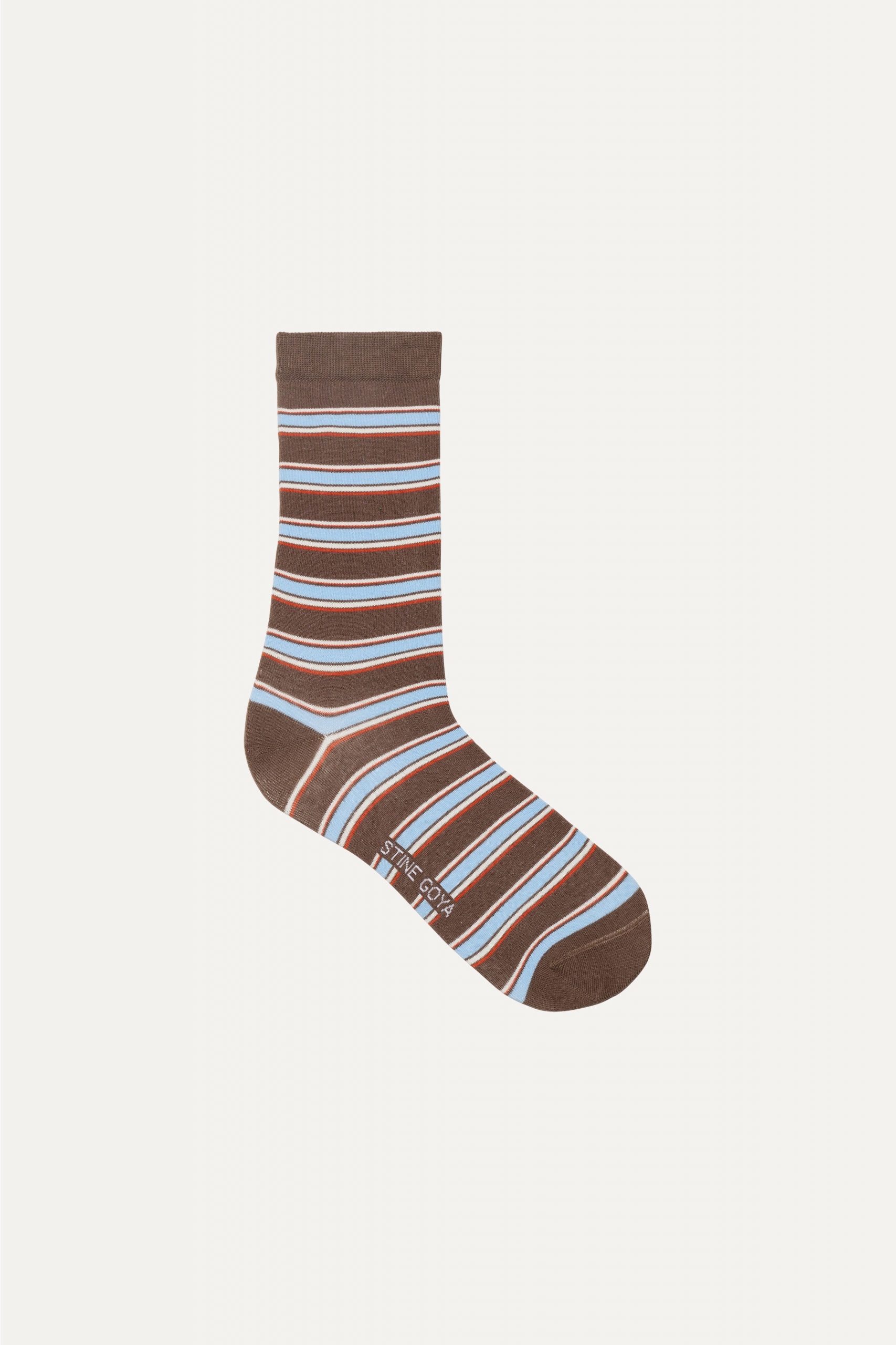 Stine Goya Short Socks - Blue And Bold