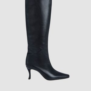 By Far Stevie 42 Leather Knee-High Boot