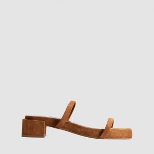 By Far Tanya Flat Suede Flat