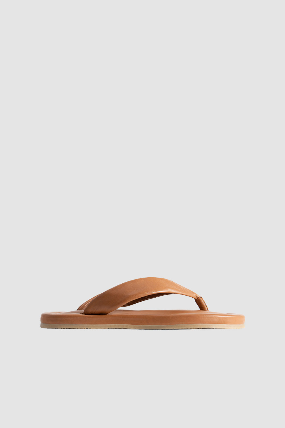 By Far Dasha 2.0 Leather Flip-Flop Sandal