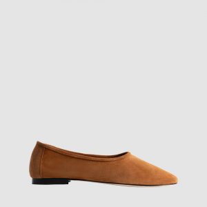 By Far Prudence Suede Ballet Flat