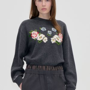 Stine Goya Storytelling Crewneck Sweater - The Floral Frame