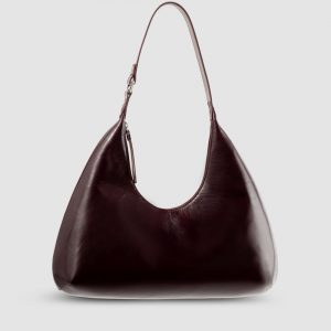 By Far Amber Leather Shoulder Bag