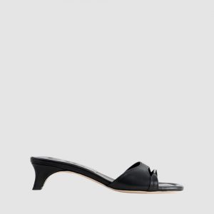 By Far Babygirl Leather Mule