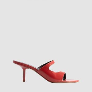 By Far Serena Semi Patent Mule