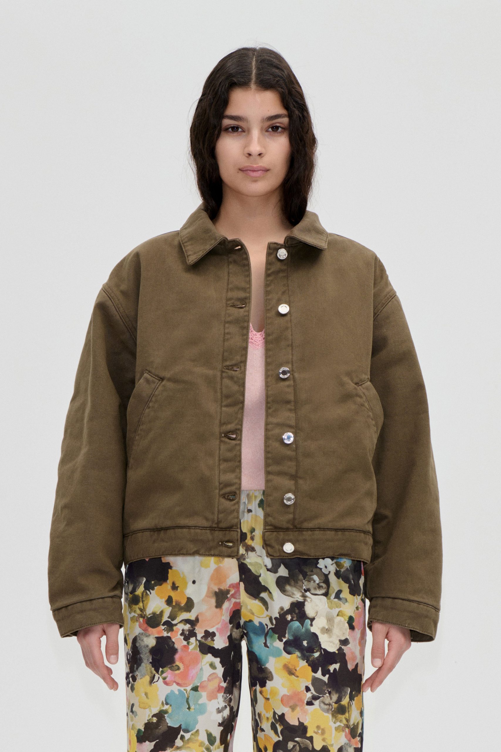 Stine Goya Circular Yoke Jacket - Ephemeral Bloom