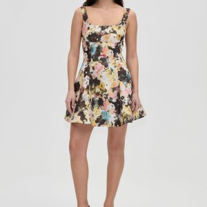 Stine Goya Corset Mini Dress - The Sentimental Bloom