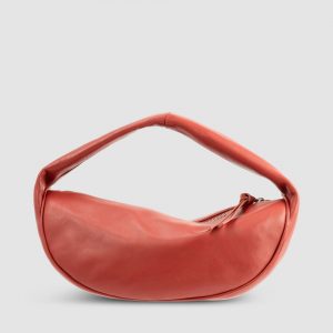 By Far Cush Leather Shoulder Bag