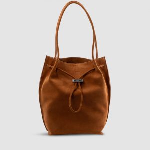 By Far Kayla Suede Shoulder Bag