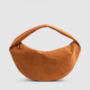 By Far Maxi Cush Suede Shoulder Bag