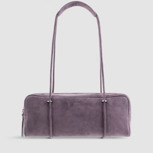 By Far Kimberly Suede Shoulder Bag