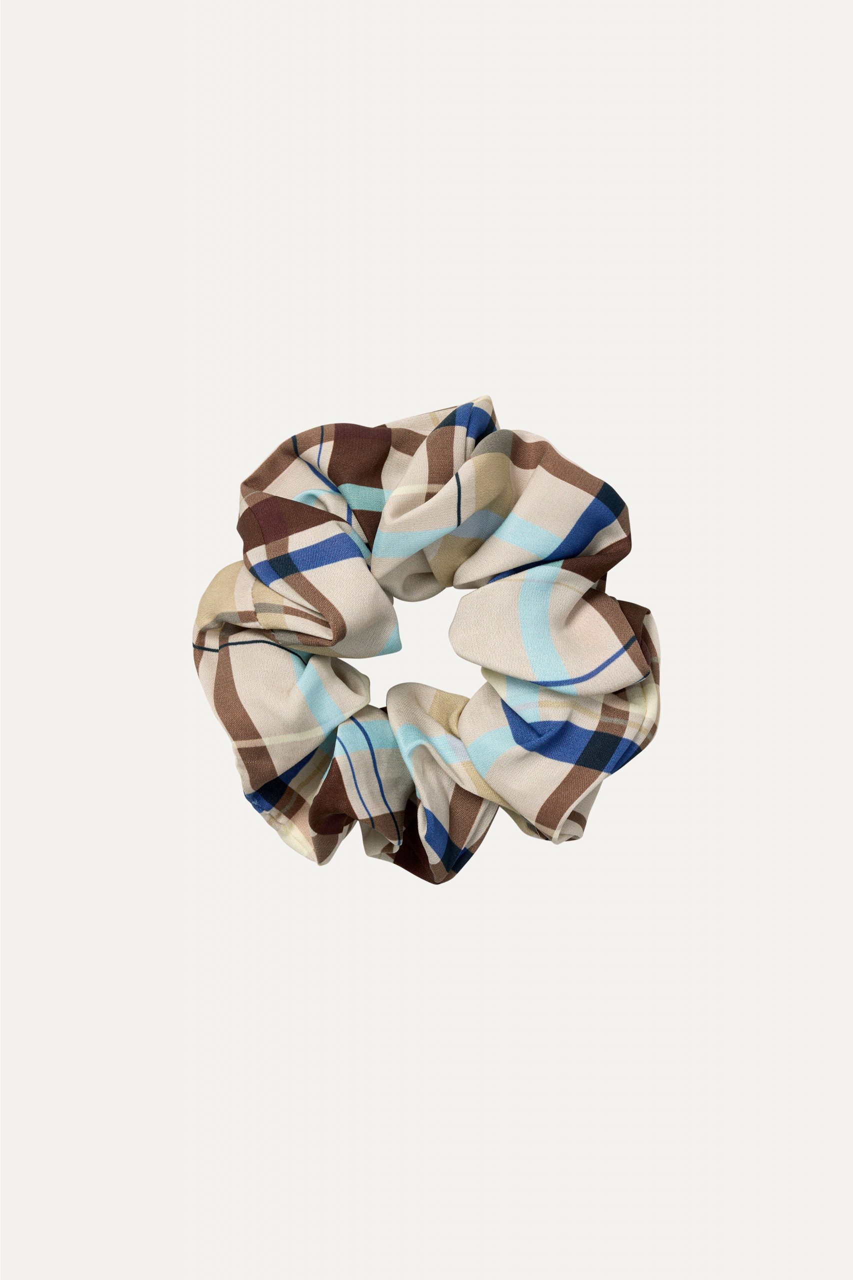 Stine Goya Scrunchie - Scarlet Grid