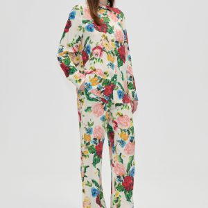 Stine Goya Elasticated Long Pants - Ephemeral Bloom