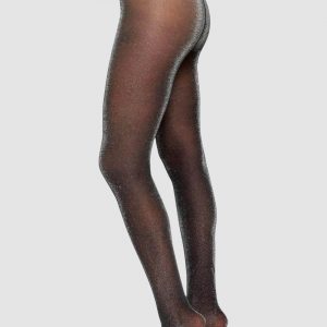 By Far Tora Shimmery Tights