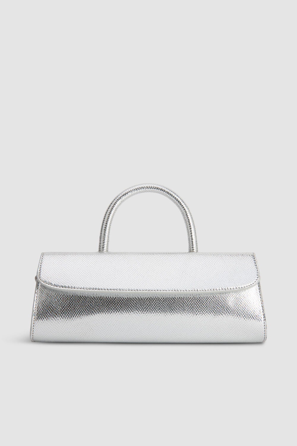 By Far Mini Longa Leather Top-Handle Bag