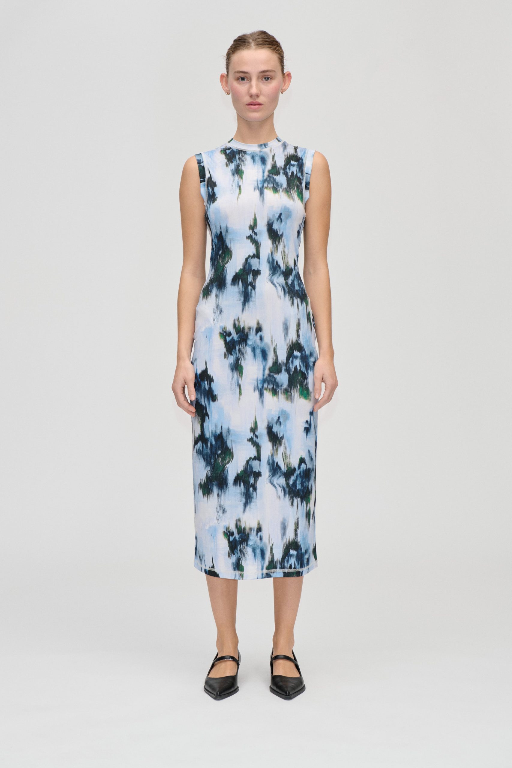 Stine Goya Elastic Tank Crewneck Dress - Afterbloom