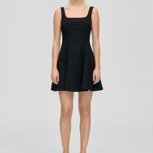 Stine Goya Corset Mini Dress - Black