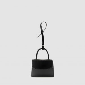 By Far Mini Mini Semi Patent Charm