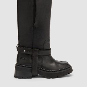 By Far Yaka Boot Leather Knee-High Boot