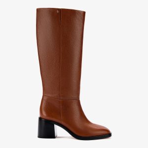 Larroudé Ricky Boot In Mocca Leather