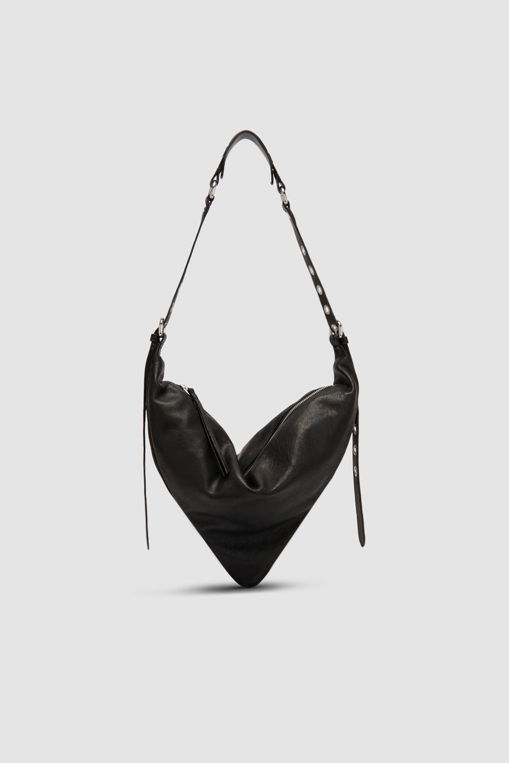 By Far Trayana Leather Crossbody Bag