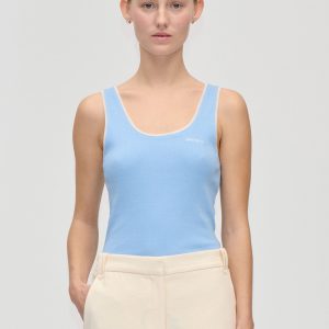 Stine Goya Rib Tank Top - Bel Air Blue