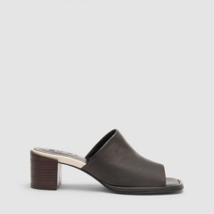 By Far Francisco Leather Mule