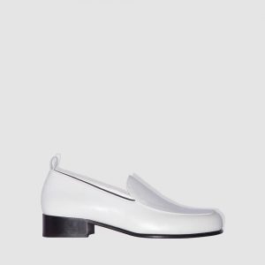 By Far Alfred Creased Leather Loafer