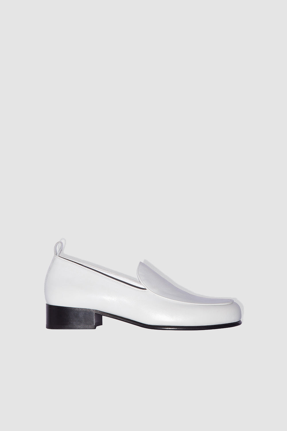 By Far Alfred Creased Leather Loafer