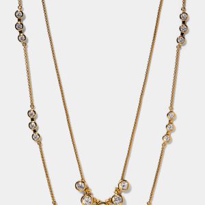 Nadri BROOKLYN DOUBLE ROW NECKLACE