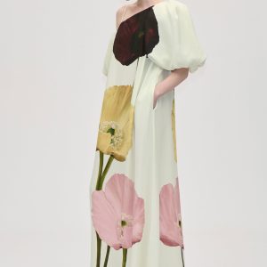 Stine Goya Romantic Long Dress - Poppies