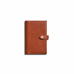 Shinola Medium Snap Journal Cover - Rust
