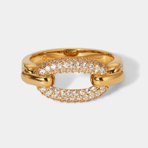 Nadri ALMA PAVE LINK RING