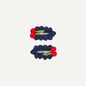 Stine Goya Crochet Hair Clip - Cherries