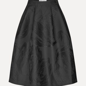 Stine Goya Voluminous Midi Skirt - Swans