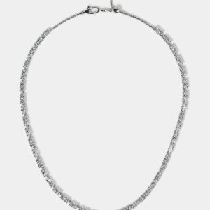 Nadri TWINNIE PATTERN ADJUSTABLE NECKLACE