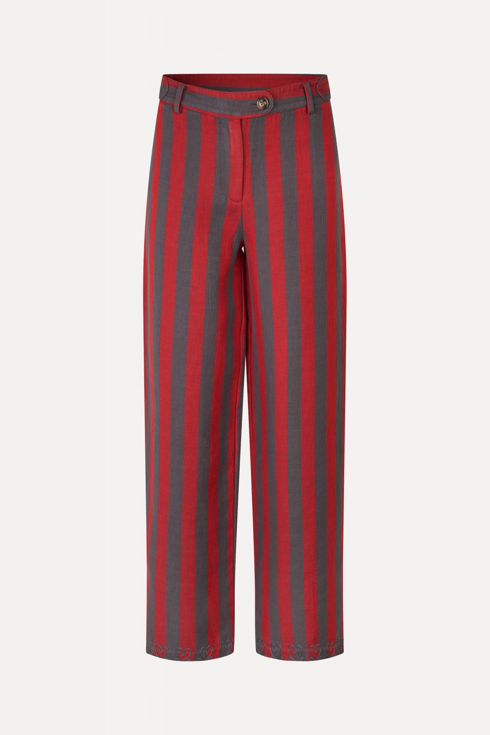 Stine Goya Workwear Tab Pants - Rider's Stripe