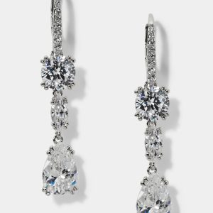 Nadri TWINNIE LEVERBACK DROP EARRINGS
