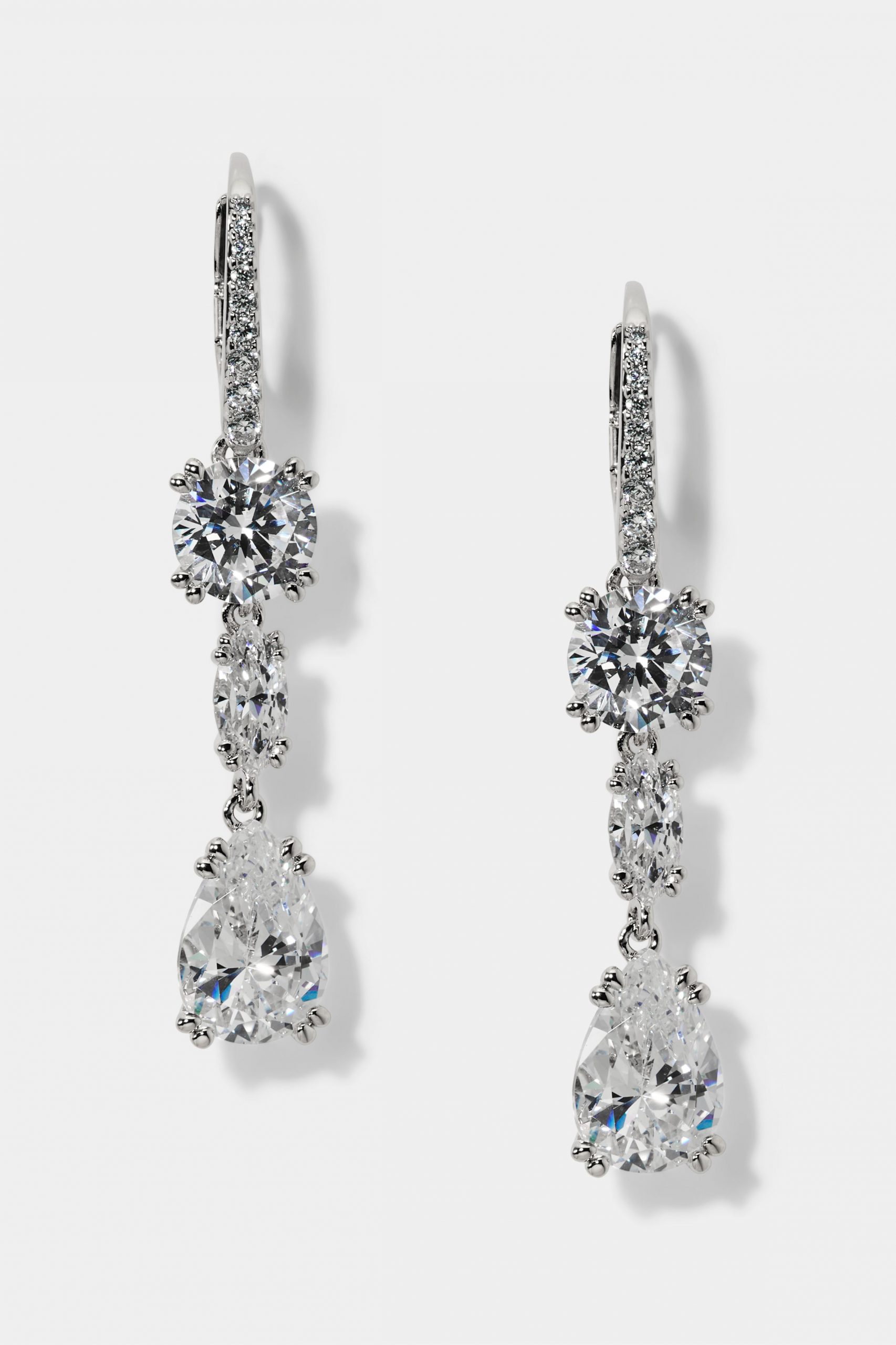 Nadri TWINNIE LEVERBACK DROP EARRINGS