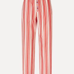 Stine Goya Gathered Boxer Pants - Scarlet Trot