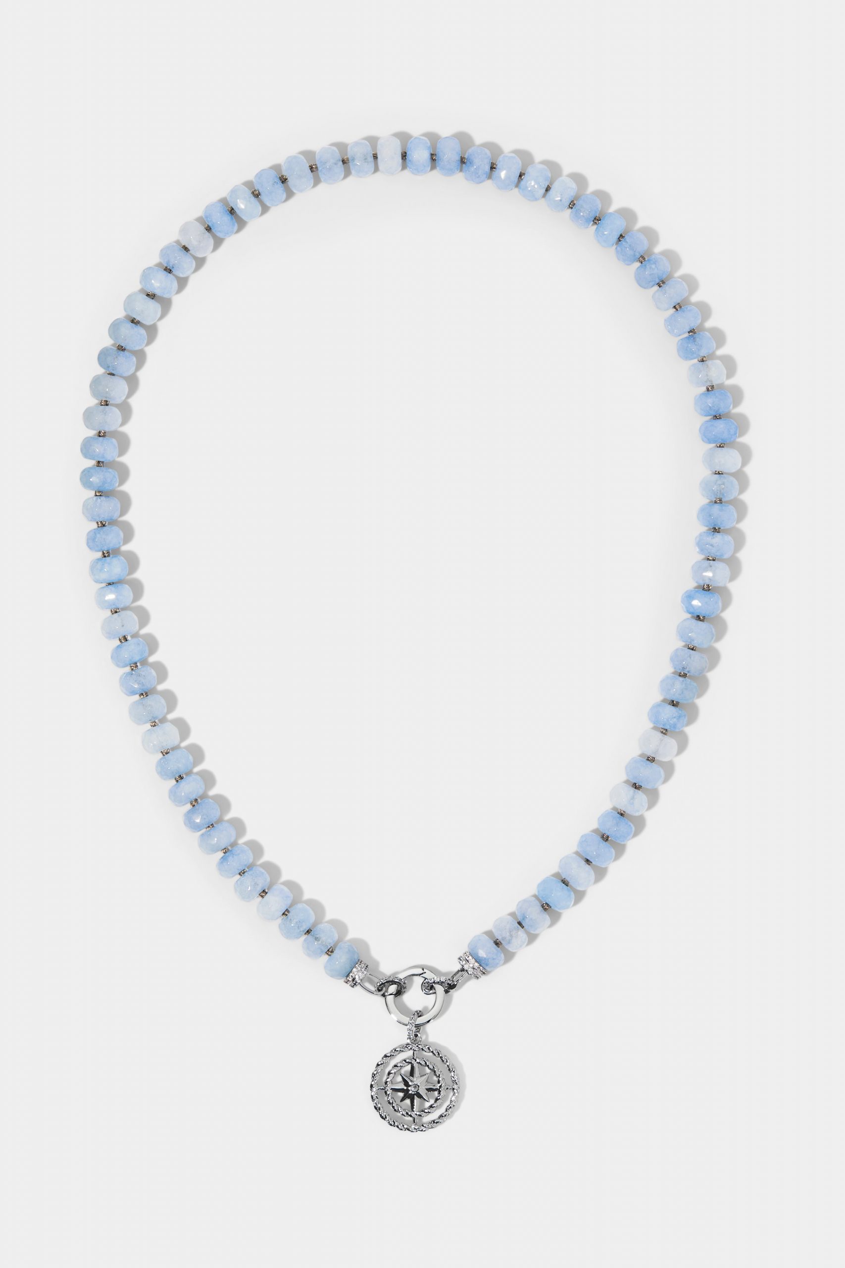 Nadri BEADS OF PARADISE NAUTICAL PENDANT NECKLACE