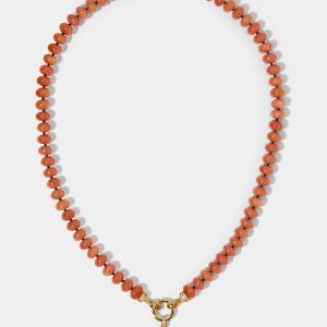 Nadri BEADS OF PARADISE SUN MEDALLION PENDANT NECKLACE